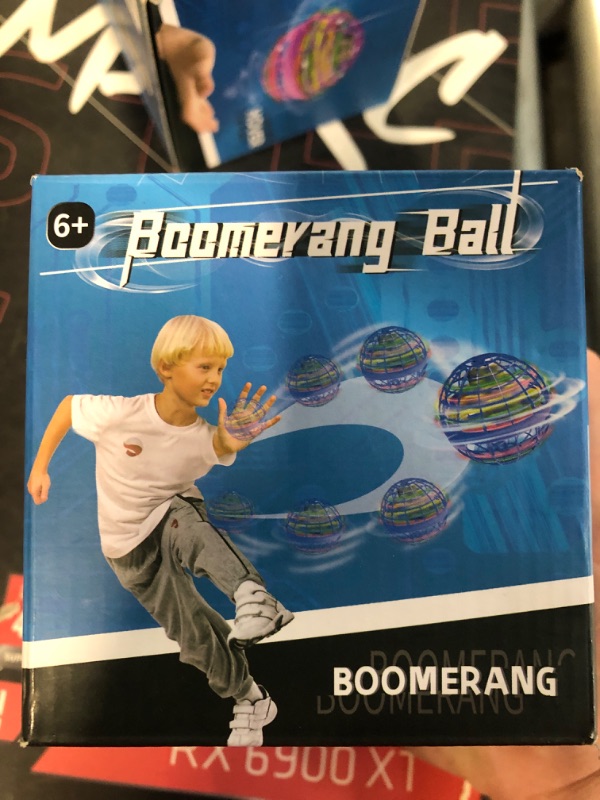 Photo 3 of Flying Orb Ball Boomerang Hover Ball (Blue)