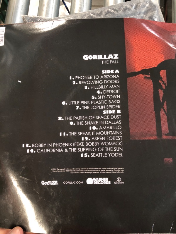 Photo 4 of *WARPED* Gorillaz - The Fall - Vinyl 