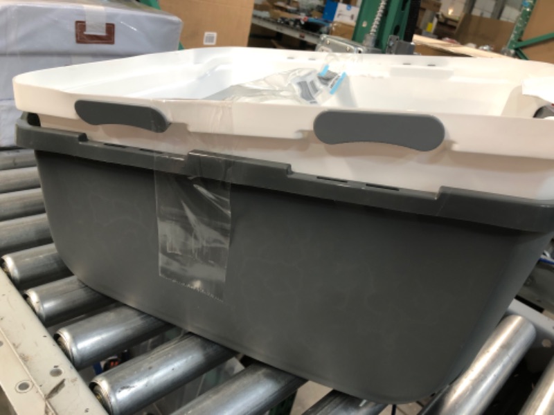 Photo 1 of *SEE NOTES*Catit Hooded Litter Box, Jumbo, Gray