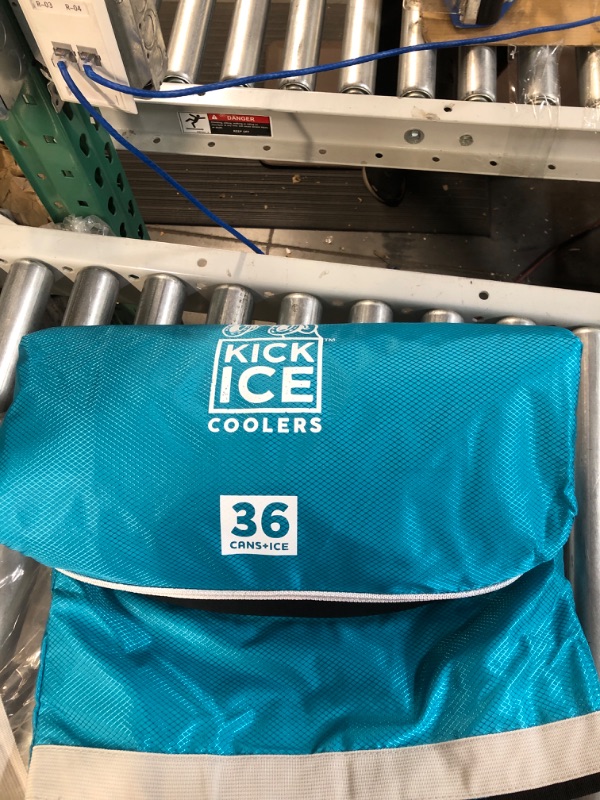 Photo 2 of KickIce Dry Bag + Soft Cooler with PVC Free Leakproof Lining 8L Blue