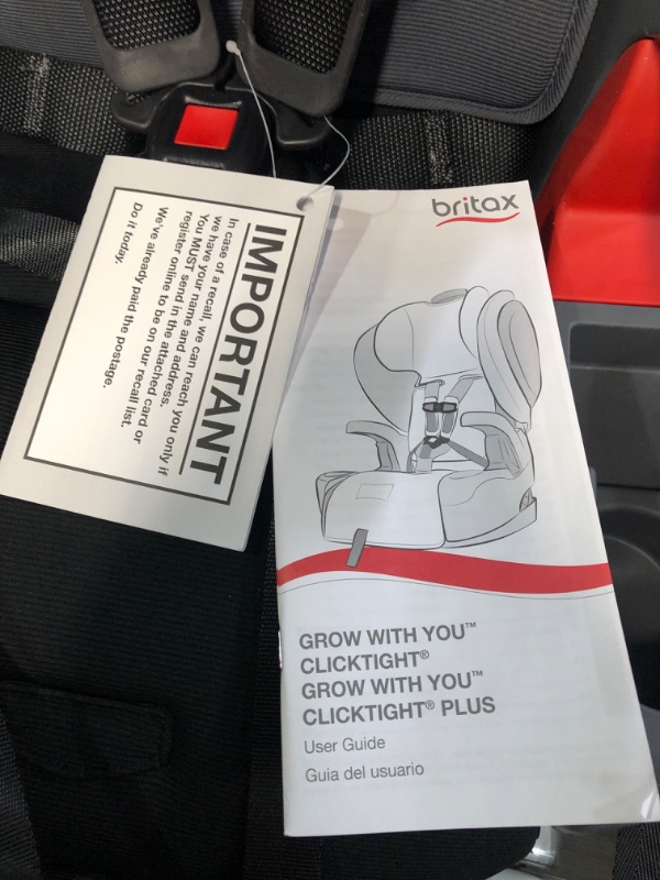 Photo 2 of Britax Grow with You ClickTight+ Harness-to-Booster,Black Ombre