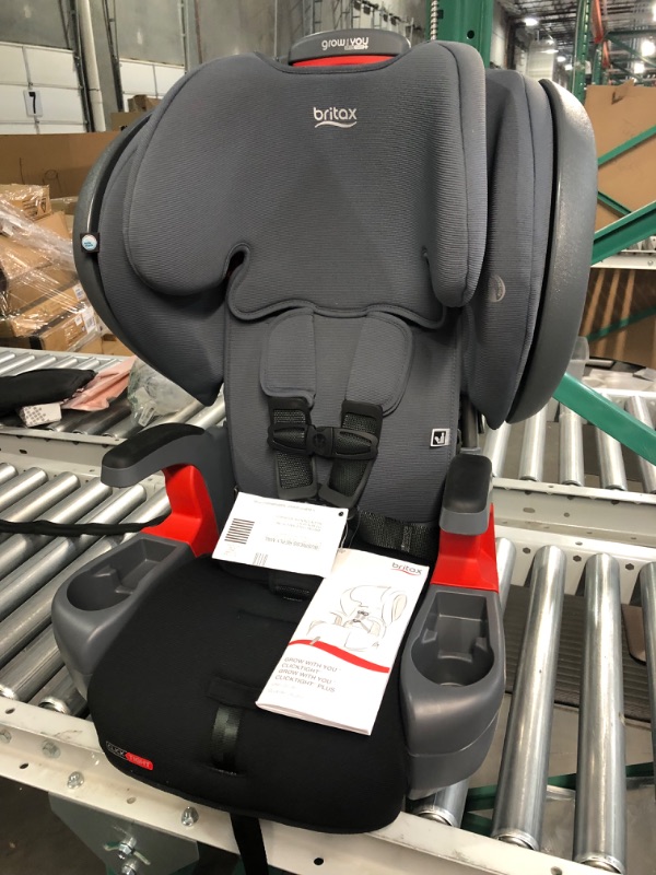 Photo 3 of Britax Grow with You ClickTight+ Harness-to-Booster, Black Ombre