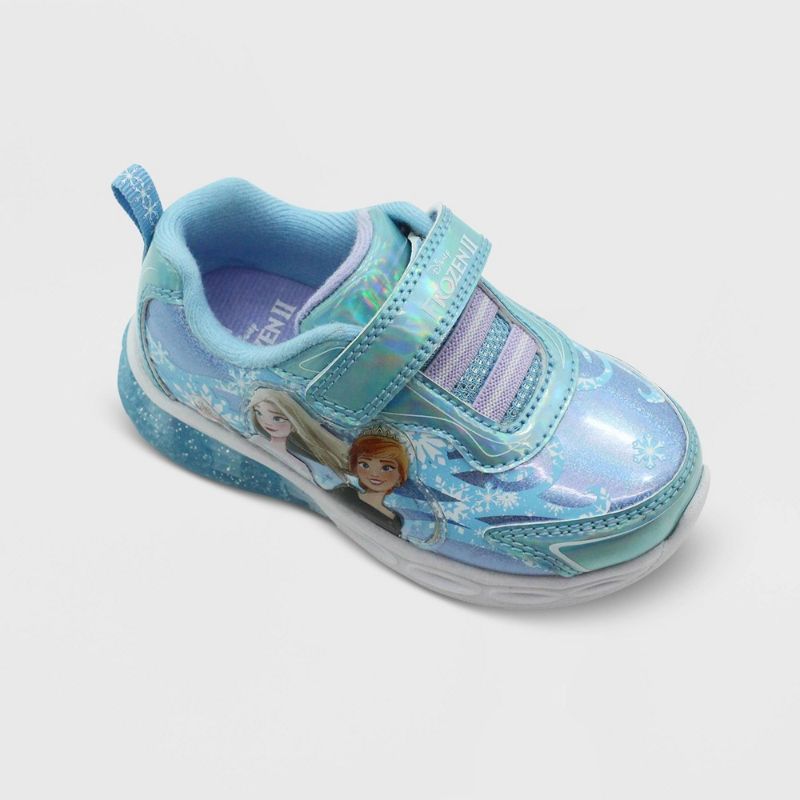 Photo 1 of Toddler Girls' Frozen 2 Athletic Sneakers - Blue 9
