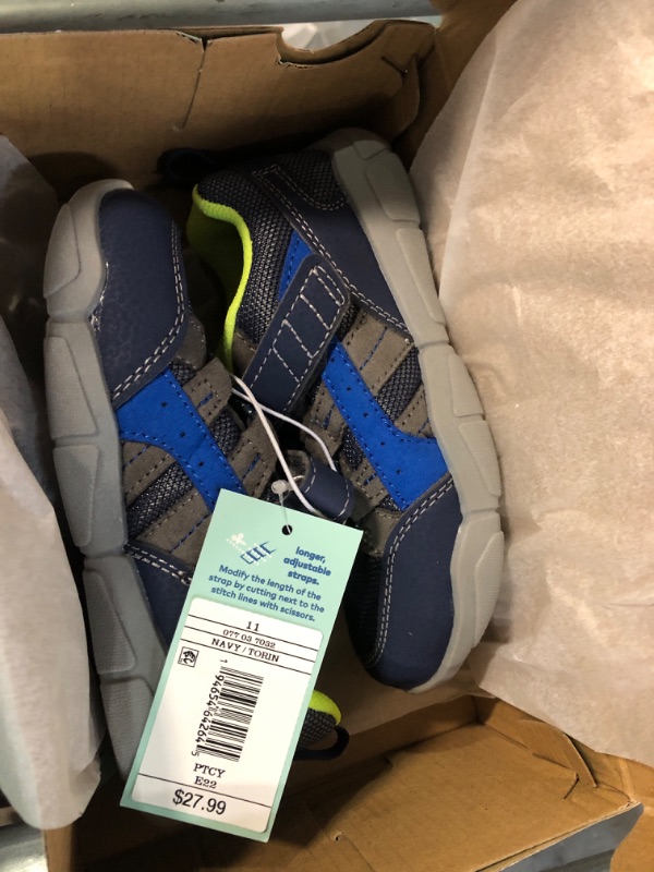 Photo 2 of surprize by stride toddlers torin navy shoe size 11m