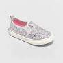 Photo 1 of cat & jack toddlers madigan sneakers silver size 9