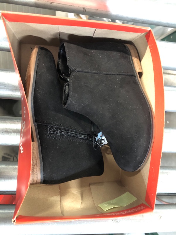 Photo 2 of cat & jack toddlers penelope zipper boots black size 10