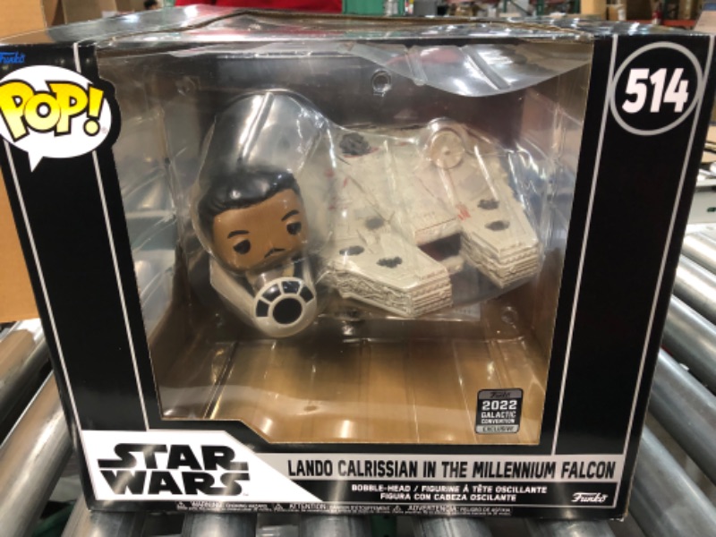 Photo 2 of Funko Pop! Ride Super Deluxe: Star Wars - Lando Calrissian in The Millenium Falcon 