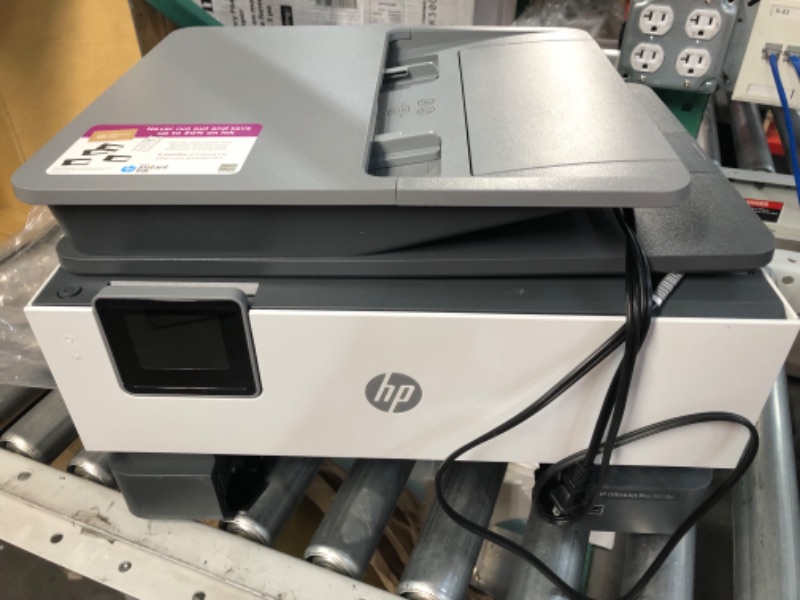 Photo 1 of **WAS UNABLE TO TEST** HP OfficeJet Pro 9018e Wireless Color All-in-One Printer with Bonus 6 Months Instant Ink with HP+ (1G5L5A)
