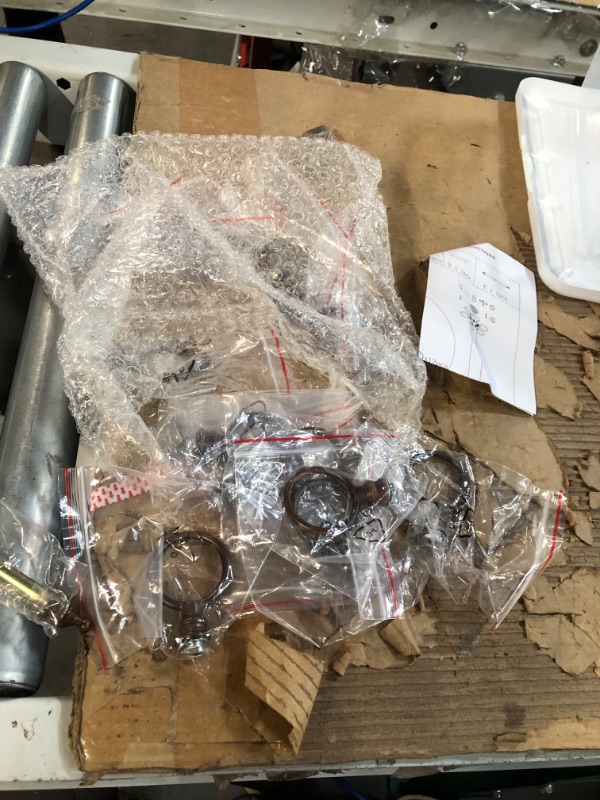 Photo 1 of GSE Stand-Style Metal Billiard Pool Cue Rack, Holds 6 Pool Cue Sticks (Several Colors Available) Oil Rubbed Bronze