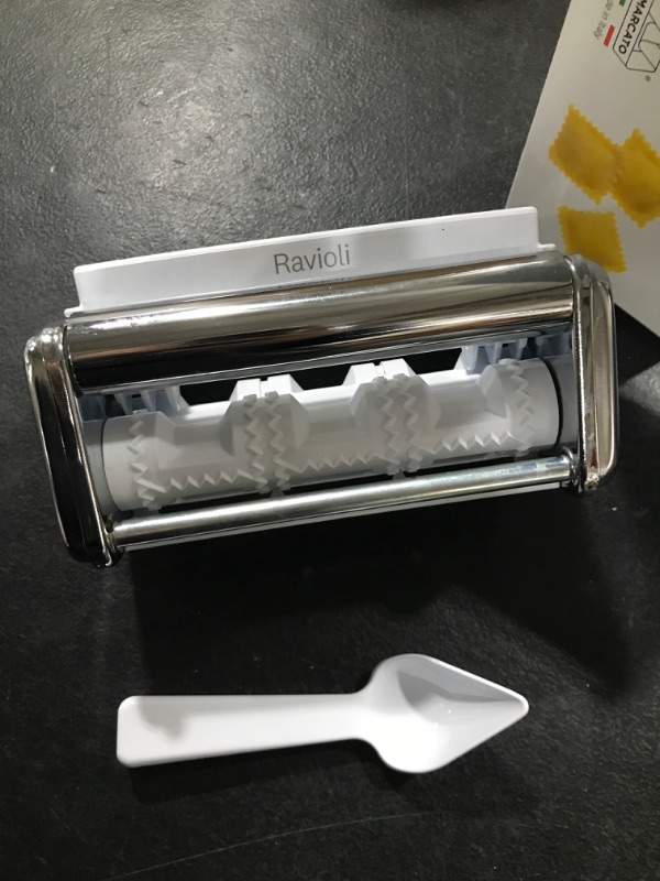 Photo 2 of MARCATO Ravioli Cutter Attachment, Made in Italy, Works with Atlas 150 Pasta Machine, 7.25 x 4.5-Inches Attachment Ravioli