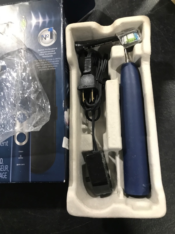 Photo 2 of Philips Sonicare ProtectiveClean 6100 Rechargeable Electric Power Toothbrush, Navy Blue, HX6871/49 Handle Only Navy Blue