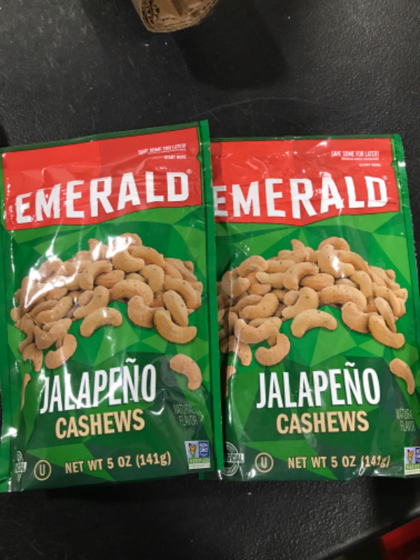 Photo 2 of 2 bags of Emerald Jalapeno Cashews - 5oz