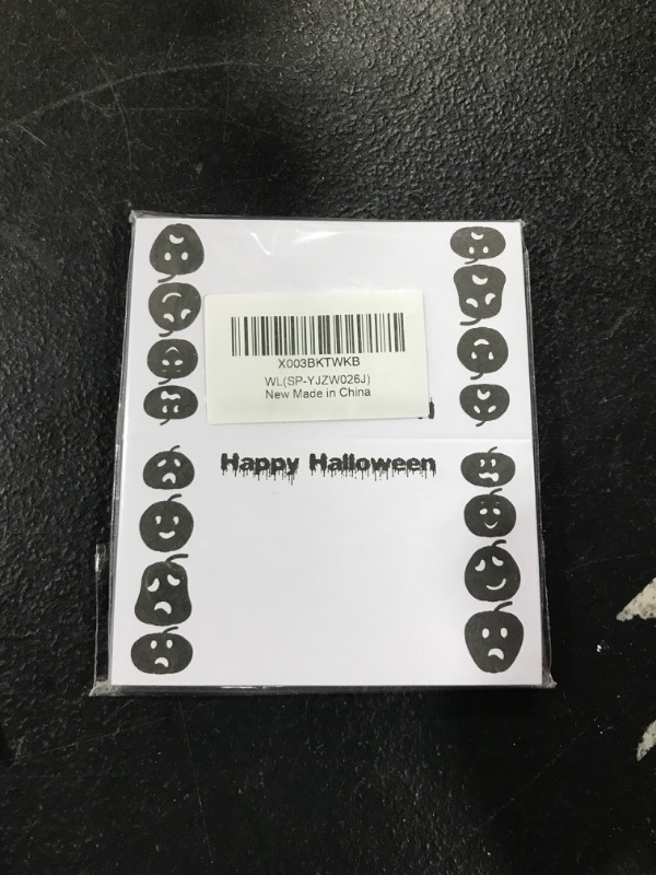 Photo 2 of 25 Halloween Place Cards Foldable Tent Cards Seating (3.5 x 2 in), Table Name Cards for Halloween Party, Food Buffet Labels, Dinner Parties, Banuets, Baby Shower / YJZW026J