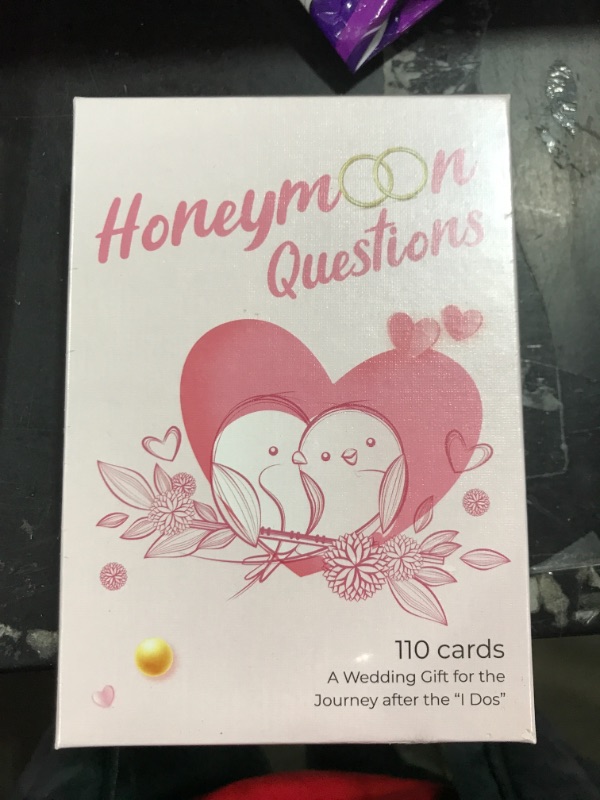 Photo 2 of Honeymoon Questions Wedding Gifts for Bride and Groom | Wedding Shower Gifts | Bridesmaid Gifts for Wedding Day | Newly Wedding Gifts for the Couple | Wedding Gifts for Couples Unique 2022