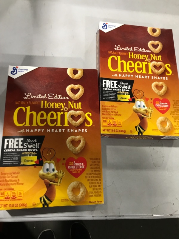 Photo 1 of (2 PACK) Honey Nut Cereal