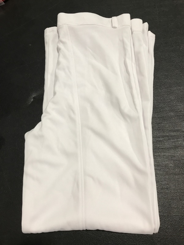 Photo 2 of Charades Men's Disco Pant. WHITE. SIZE 40W. 
