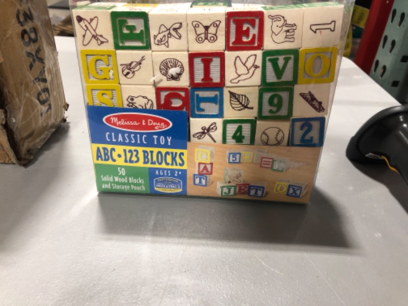 Photo 2 of Wooden ABC/123 Blocks (UC)