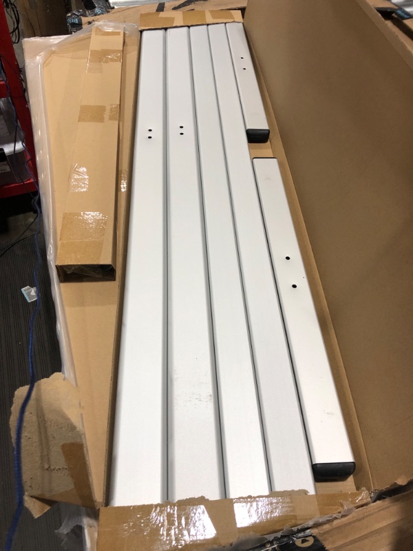 Photo 1 of VIZ-PRO Double Sided Magnetic Mobile Whiteboard
