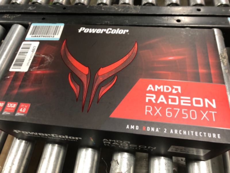 Photo 6 of PowerColor Red Devil AMD Radeon RX 6750 XT Graphics Card with 12GB GDDR6 Memory