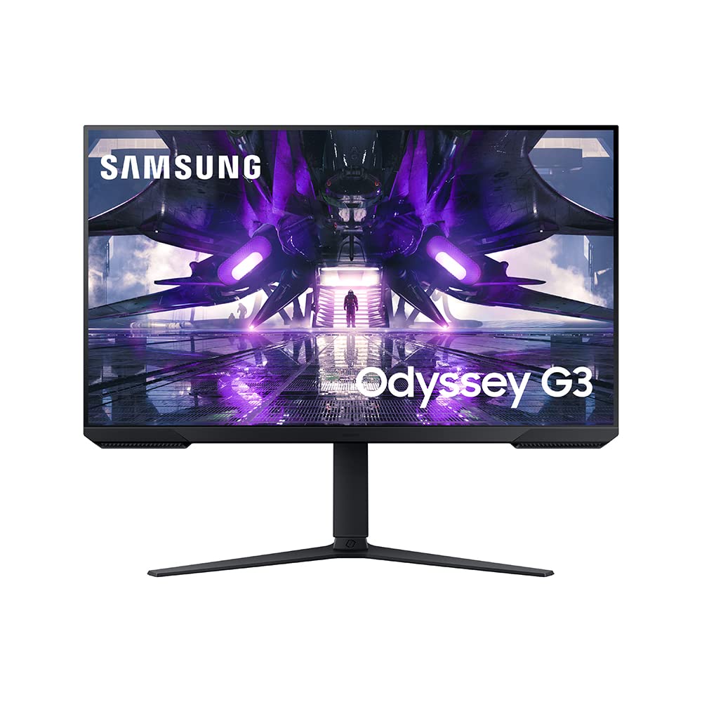 Photo 1 of SAMSUNG 32" Odyssey G32A FHD 1ms 165Hz Gaming Monitor with Eye Saver Mode, Free-Sync Premium, Height Adjustable Screen for Gamer Comfort, VESA Mount Capability (LS32AG320NNXZA)
