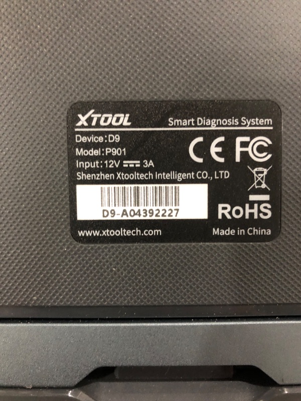 Photo 4 of **parts only** XTOOL D9 Automotive Diagnostic Scan Tool with 3 Years Updates($900 Value), 2023 Newest, CAN FD & DoIP, Topology Mapping, 42+ Services, ECU Coding, Bi-Directional Control, All Systems Diagnostics
