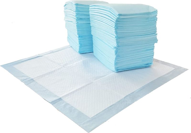 Photo 1 of Amazon Basics Leak-Proof, 5-Layer, Scented Dog Pee Pads for Potty Training, 22x22 inches-Pack of 150
