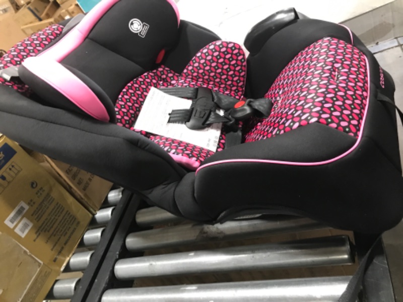 Photo 3 of Cosco Empire All-in-One Convertible Car Seat, Extended Use All-in-One Car Seat: Rear-Facing 5-40 pounds, Forward-Facing Harness 22-50 pounds, and Belt-Positioning 40-80 pounds, Spring Petals