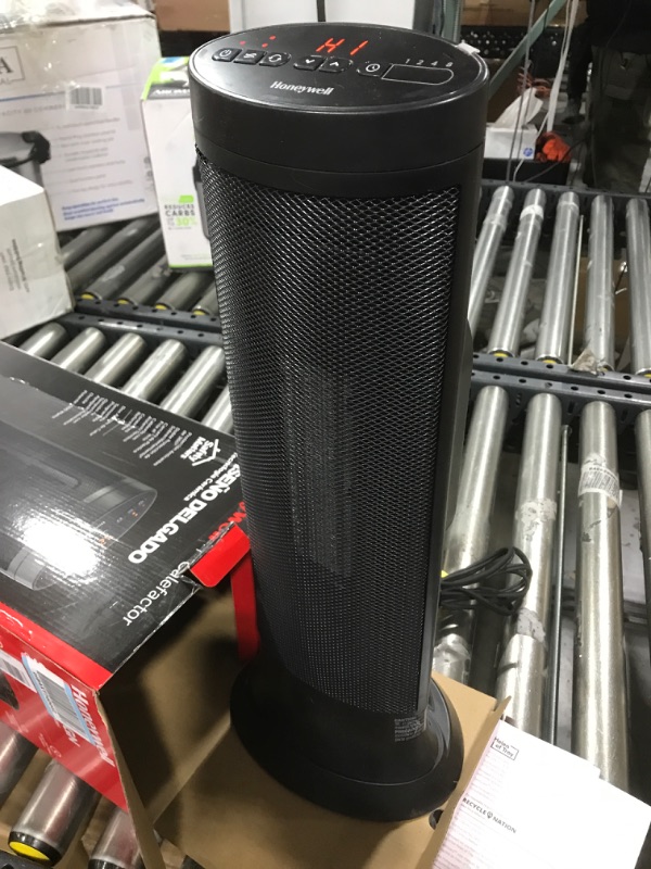 Photo 2 of Honeywell Slim Ceramic Tower Heater Black