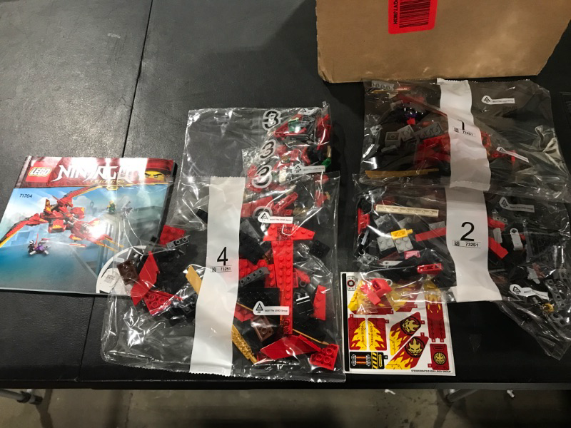 Photo 2 of LEGO NINJAGO Legacy Kai Fighter 71704 Building Set for Kids Featuring Ninja Action Figures (513 Pieces)