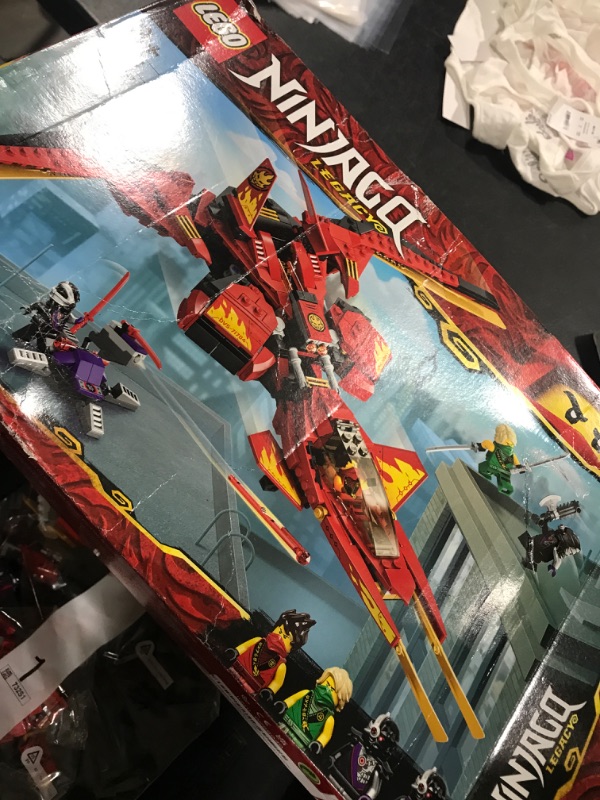 Photo 3 of LEGO NINJAGO Legacy Kai Fighter 71704 Building Set for Kids Featuring Ninja Action Figures (513 Pieces)