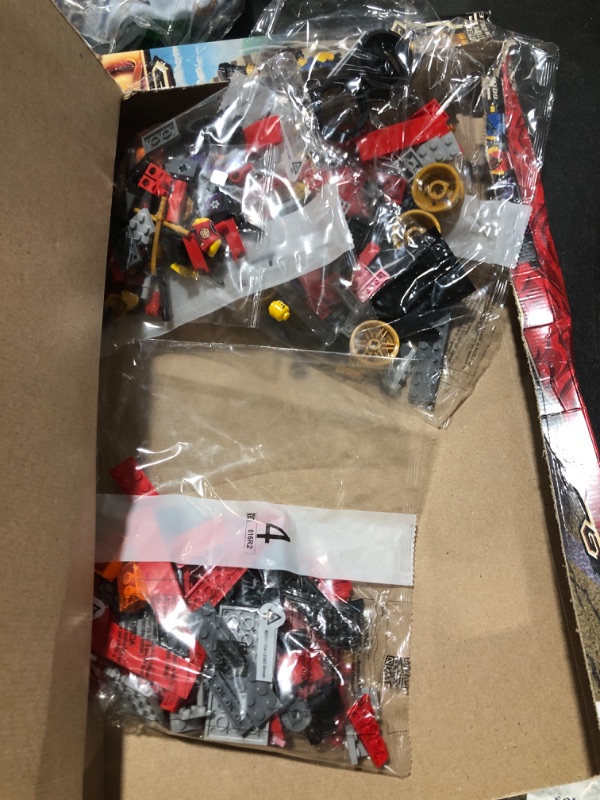 Photo 2 of LEGO NINJAGO Legacy X-1 Ninja Charger 71737 Ninja Toy Building Kit Featuring Motorcycle and Collectible Minifigures, New 2021 (599 Pieces) Frustration-Free Packaging