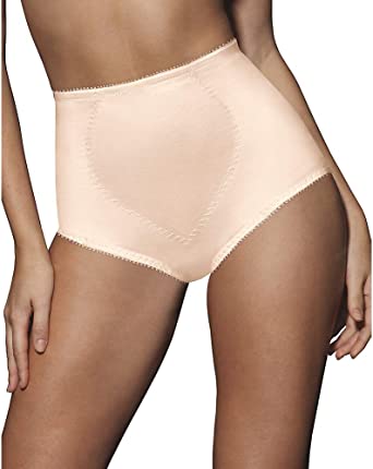 Photo 1 of Bali Women’s Jacquard Mesh Tummy Panel Firm Control Shapewear Brief 2-Pack Fajas

SIZE SM