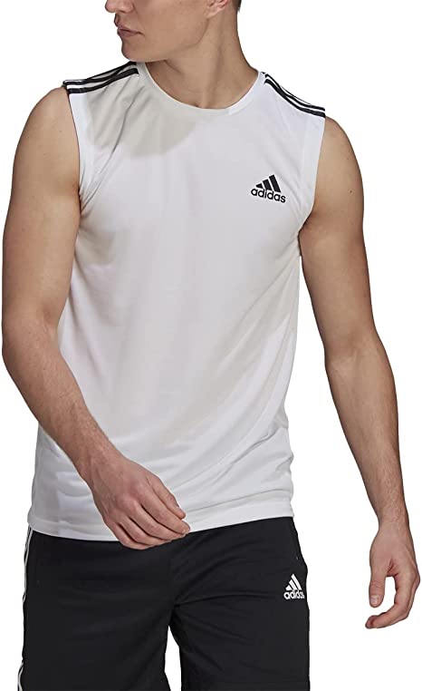 Photo 1 of adidas Men's Aeroready Designed 2 Move Sport 3-Stripes Tank Top
SIZE XS