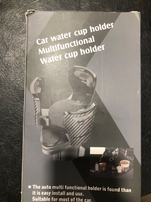 Photo 2 of Cup Holder Expander for Car,2 in 1 Multifunctional Dual Car Cup Holder Expander Adapter with Adjustable Base, All Purpose Car Cup Holder and Organizer for Drinks, Snack
