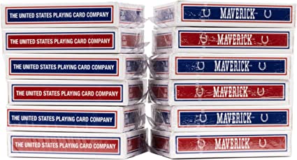 Photo 1 of Maverick Playing Cards, Standard Index, (Pack of 12)
