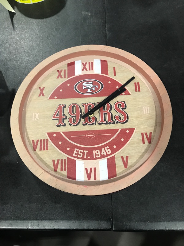 Photo 1 of 49ERS CLOCK 