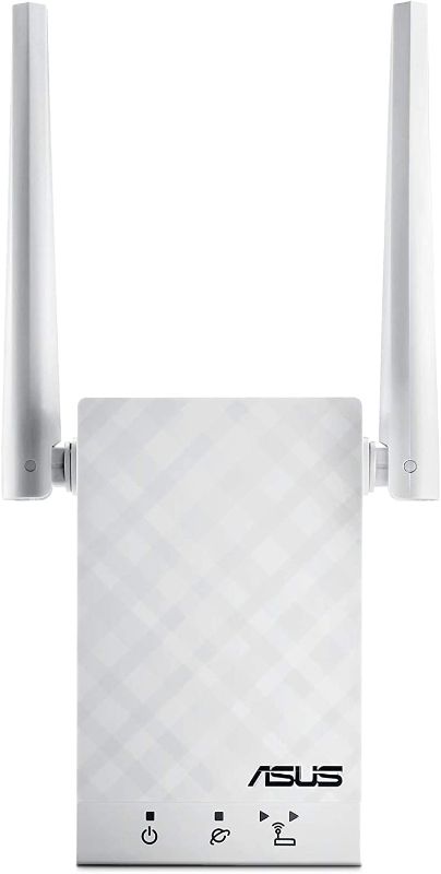 Photo 1 of ASUS AC1200 Dual Band WiFi Repeater & Range Extender (RP-AC55) - Coverage Up to 3000 sq.ft, Wireless Signal Booster for Home, AiMesh Node, Easy Setup