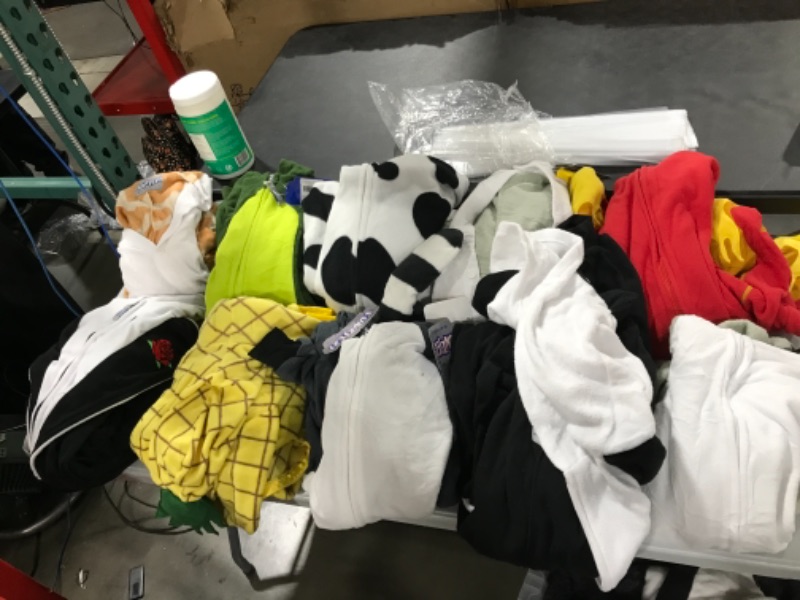 Photo 1 of ADULT ANIMAL ONESIES- VARIOUS SIZES- 10PK