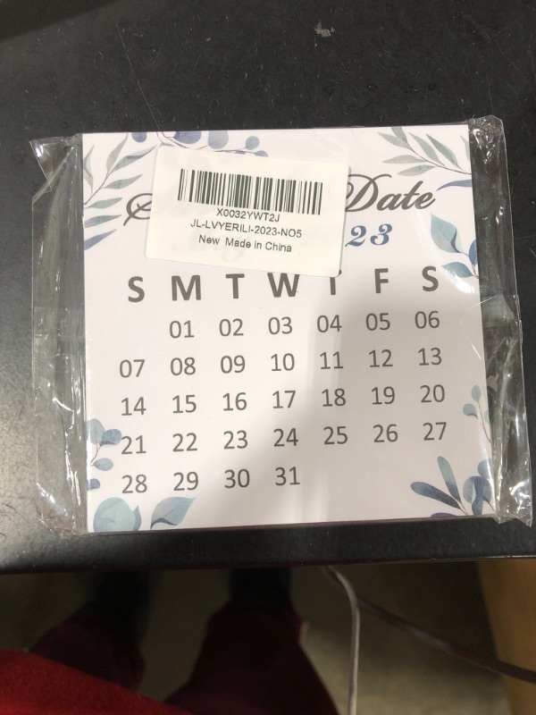 Photo 2 of Bridesmaid Proposal Calendar, Bridesmaid Save The Date, Bridesmaid Gift Box Card, Calendar Save The Date, May 2023—20 Pcs/Set (Green Eucalyptus Theme M05)