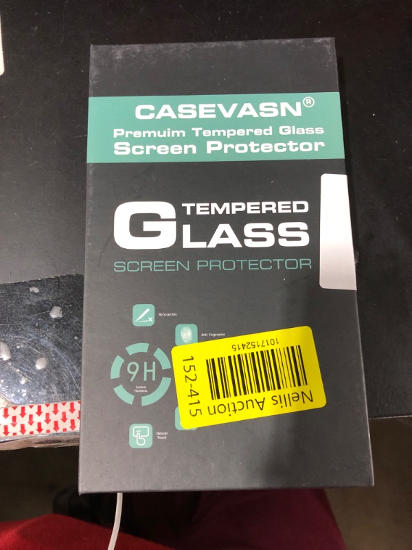 Photo 2 of [3 Pack] Casevasn Screen Protector for iPhone 14 Plus/iPhone 13 Pro Max 6.7'', Tempered Glass for iPhone 14 Plus, [9H Hardness] HD Clear Anti-Scratch [Bubble Free] [Case Friendly] 3P glass-Clear