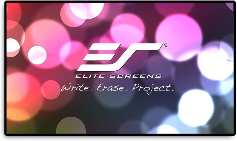 Photo 1 of Elite Screens Insta-DE2a Series, 85-inch 1:1, Self-Adhesive Dry Erase Whiteboard Projection Screen Film, Model: IWB85SW2A