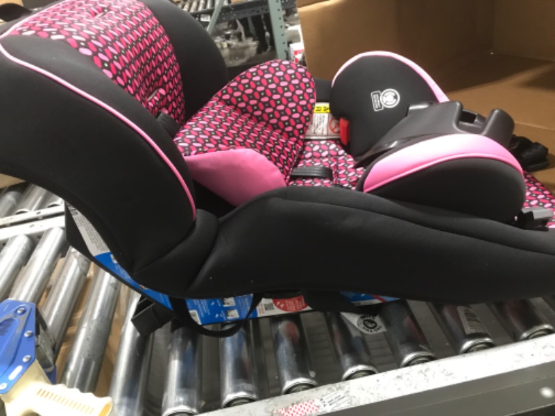 Photo 3 of Cosco Empire All-in-One Convertible Car Seat, Extended Use All-in-One Car Seat: Rear-Facing 5-40 pounds, Forward-Facing Harness 22-50 pounds, and Belt-Positioning 40-80 pounds, Spring Petals