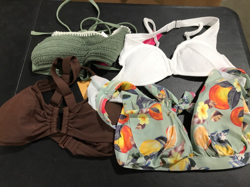 Photo 1 of 4 PACK OF BIKINI TOP VARIETY OF STYLES & SIZE 