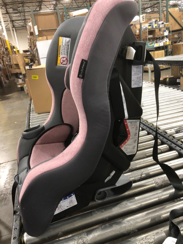 Photo 3 of Baby Trend Trooper 3-in-1 Convertible Car Seat, Cassis Pink