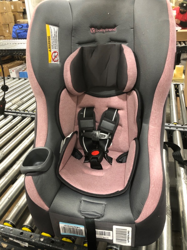 Photo 2 of Baby Trend Trooper 3-in-1 Convertible Car Seat, Cassis Pink