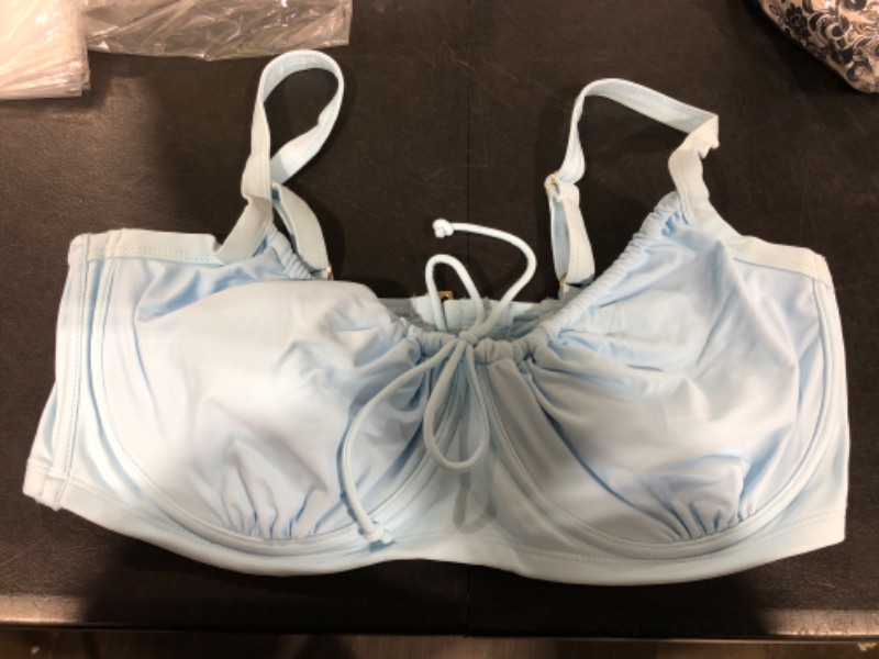 Photo 1 of BLUE SWIMSUIT TOP SIZE 20W