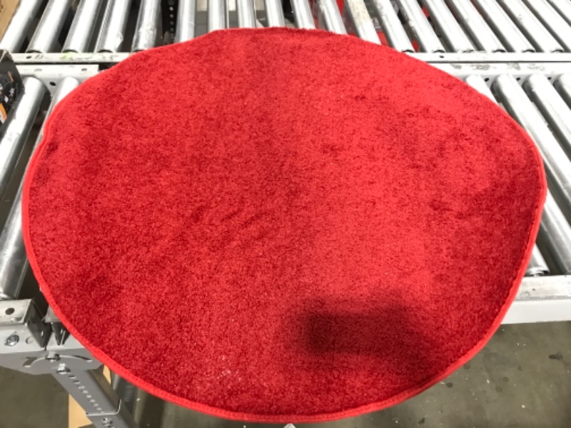 Photo 2 of 17 inch Bulldozer Buffing Pads RED - LOT of 5  Item # 0723GM  NEW -No Box
