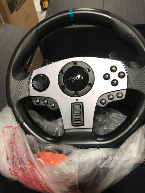 Photo 1 of PXN V9 Gaming Racing Wheel with Pedals and Shifter, Steering Wheel for PC, Xbox One, Xbox Series X/S, PS4, PS3 and Nintendo Switch