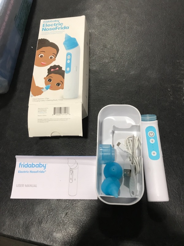 Photo 2 of FridaBaby Electric NoseFrida | USB Rechargeable Nasal Aspirator with Different Levels of Suction by Frida Baby