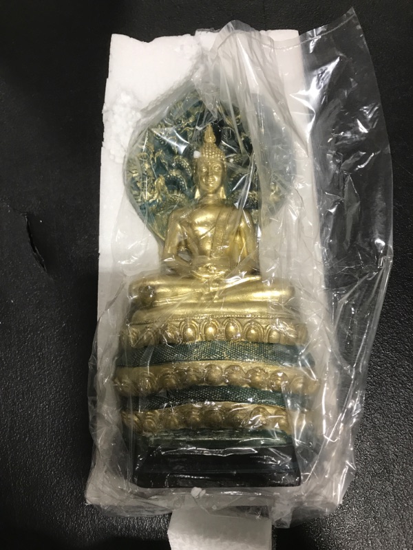 Photo 2 of 25DOL Buddha Statues for Home. 12" Buddha Statue (The Enlightened One). Collectibles and Figurines, Meditation Decor, Spiritual Living Room Decor, Yoga Zen Decor, Hindu and East Asian Décor